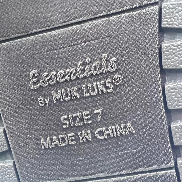 Muk Luks Womens Size 7 Burgundy Red Vegan Suede‎ Leather Boots Shoes - Picture 11 of 12